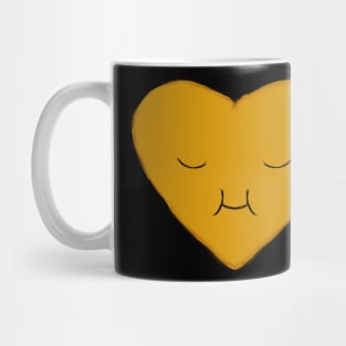 Golden Heart Mug